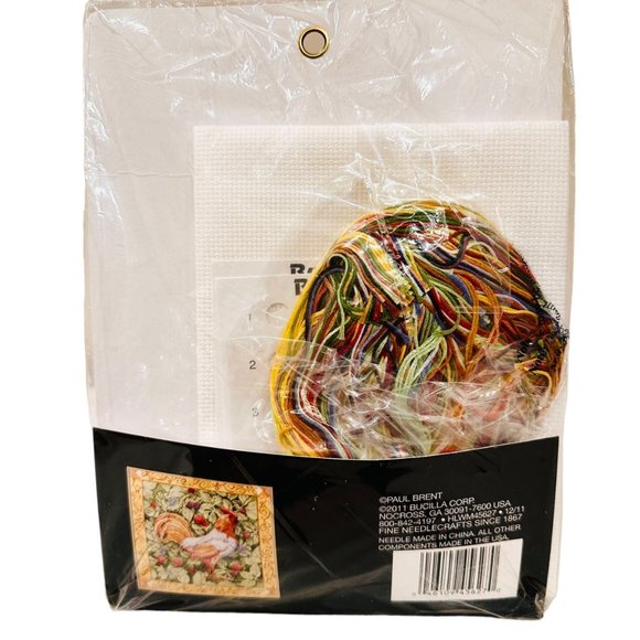 Bucilla Berry Batch Rooster Counted Cross Stitch Kit - New/Sealed (2011) - Picture 5 of 7
